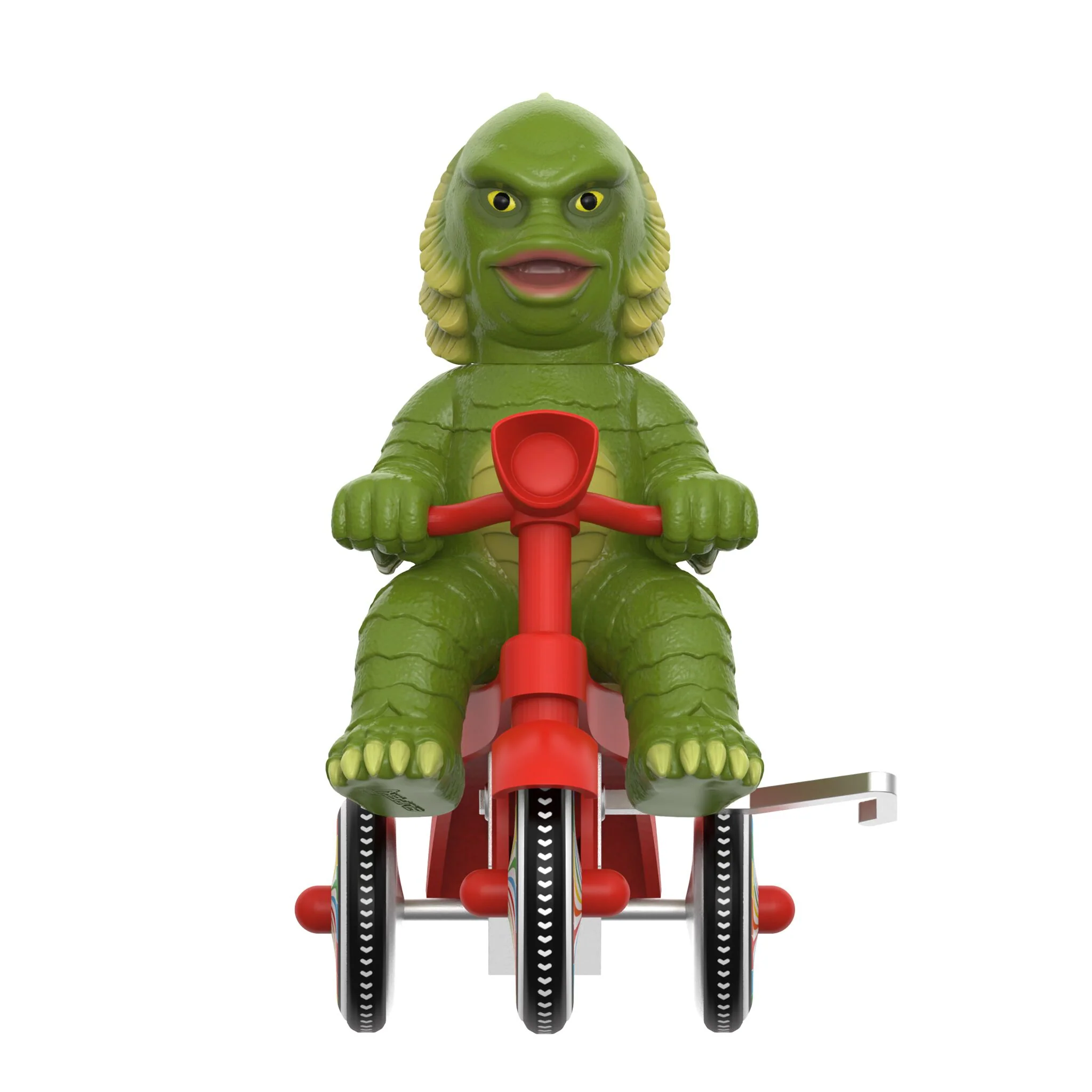 Universal Monsters Super Cycles - Creature from Black Lagoon (Light Green w/ Red Trike) - Image 4
