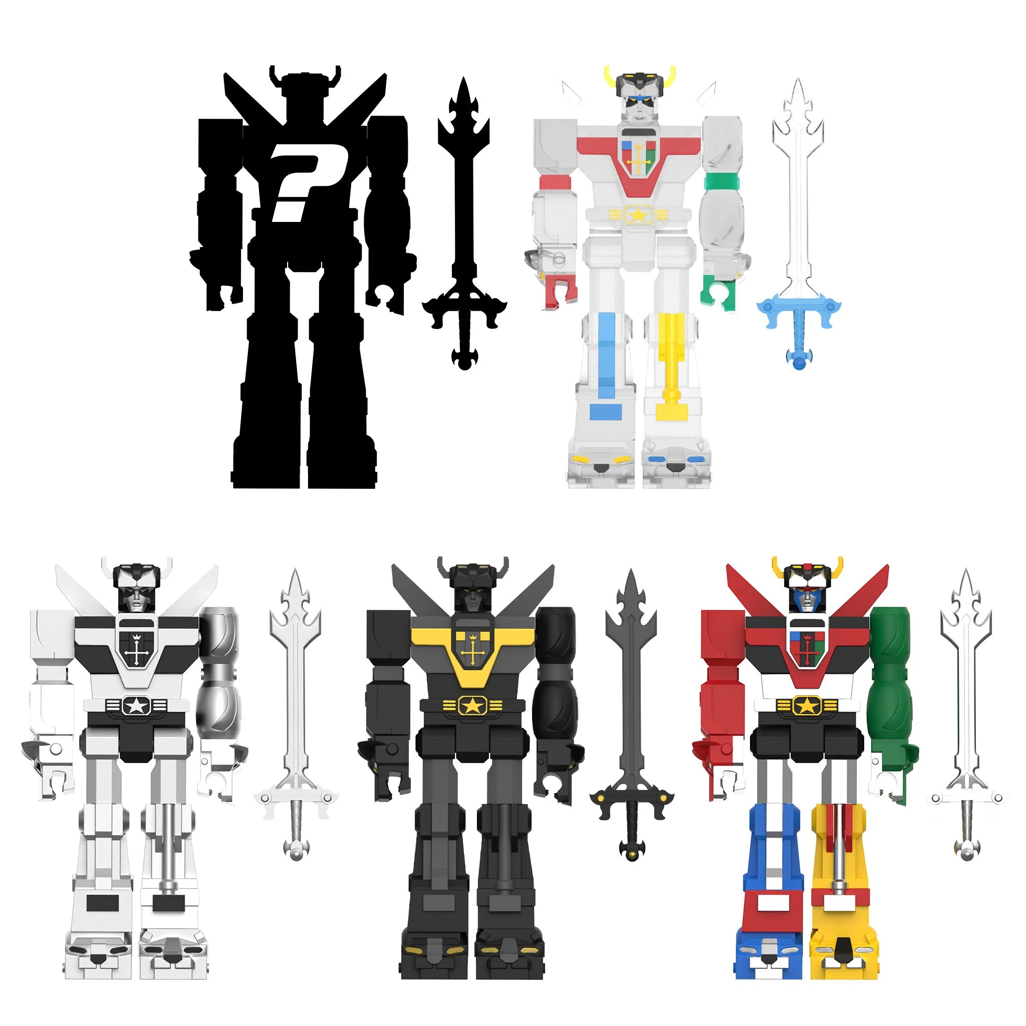 Voltron Blind Box Wave 01 - Blind Box Flat - Image 2