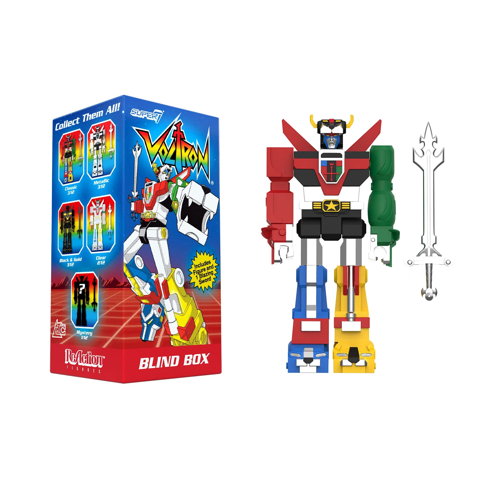 Voltron Blind Box Wave 01 - Blind Box Flat - Image 5