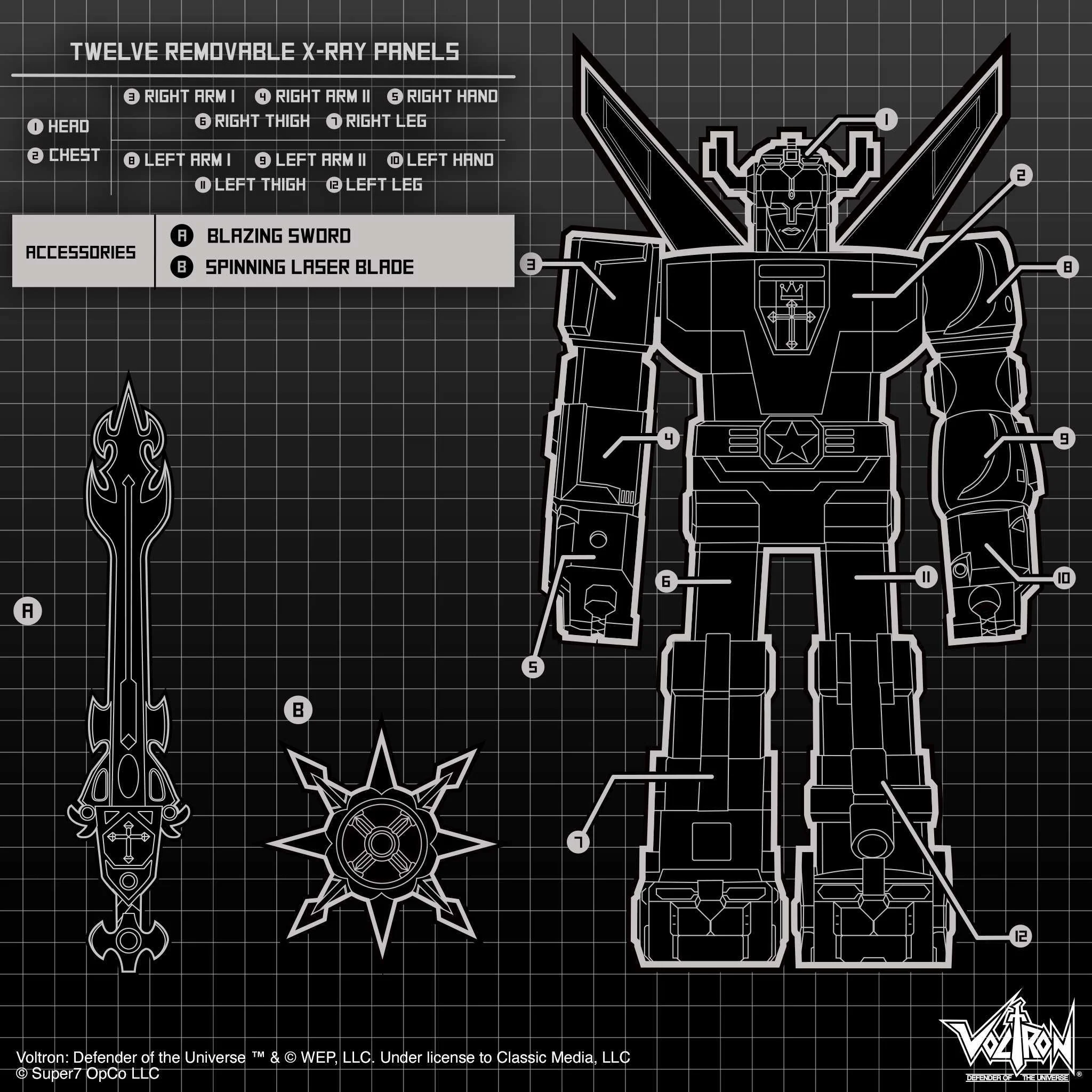 Voltron Super Cyborg - Voltron (Clear) - Image 11