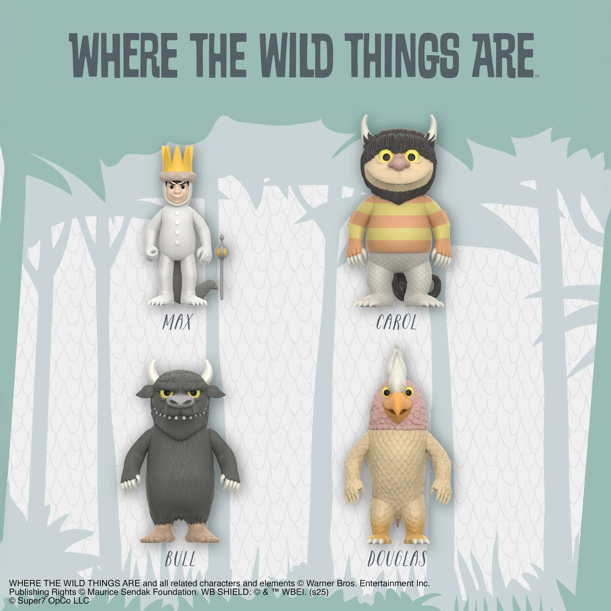 Where The Wild Things Are ReAction Figures Wave 01 - Carol (Monster) - Image 6