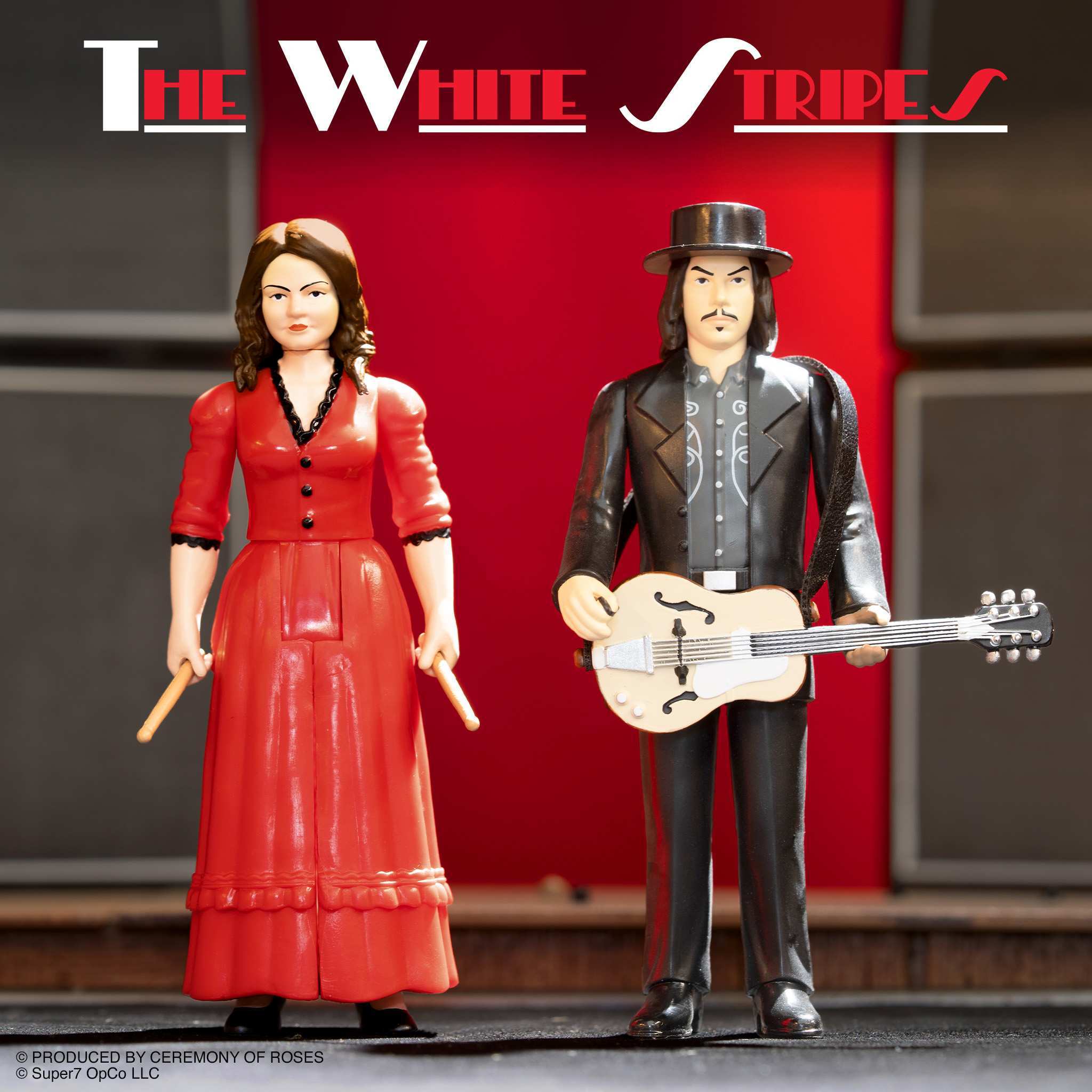 The White Stripes ReAction Figures Wave 01 - The White Stripes 2-Pack (Get Behind Me Satan) - Image 3