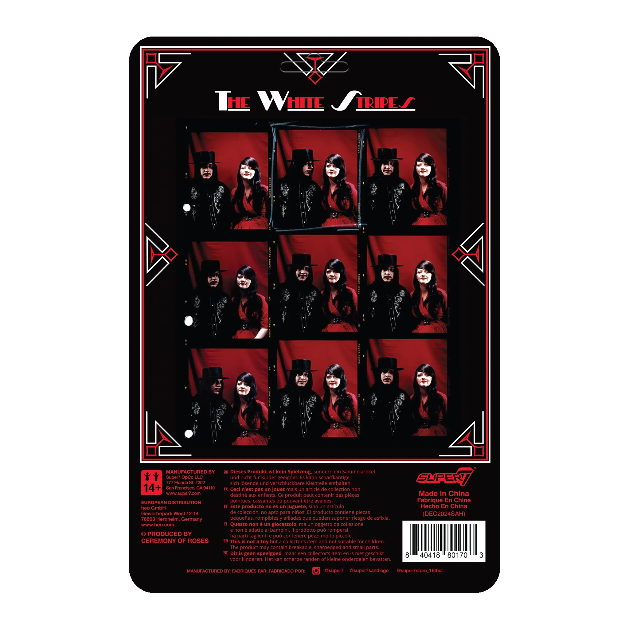 The White Stripes ReAction Figures Wave 01 - The White Stripes 2-Pack (Get Behind Me Satan) - Image 6
