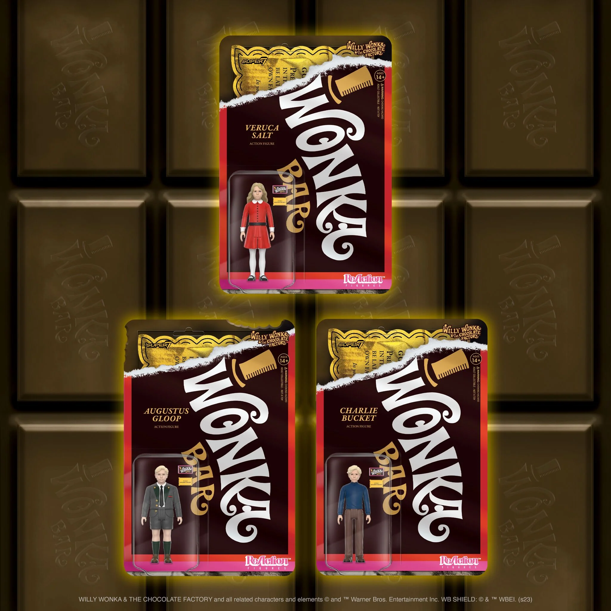 Willy Wonka & the Chocolate Factory ReAction Figures Wave 02 - Veruca Salt - Image 6