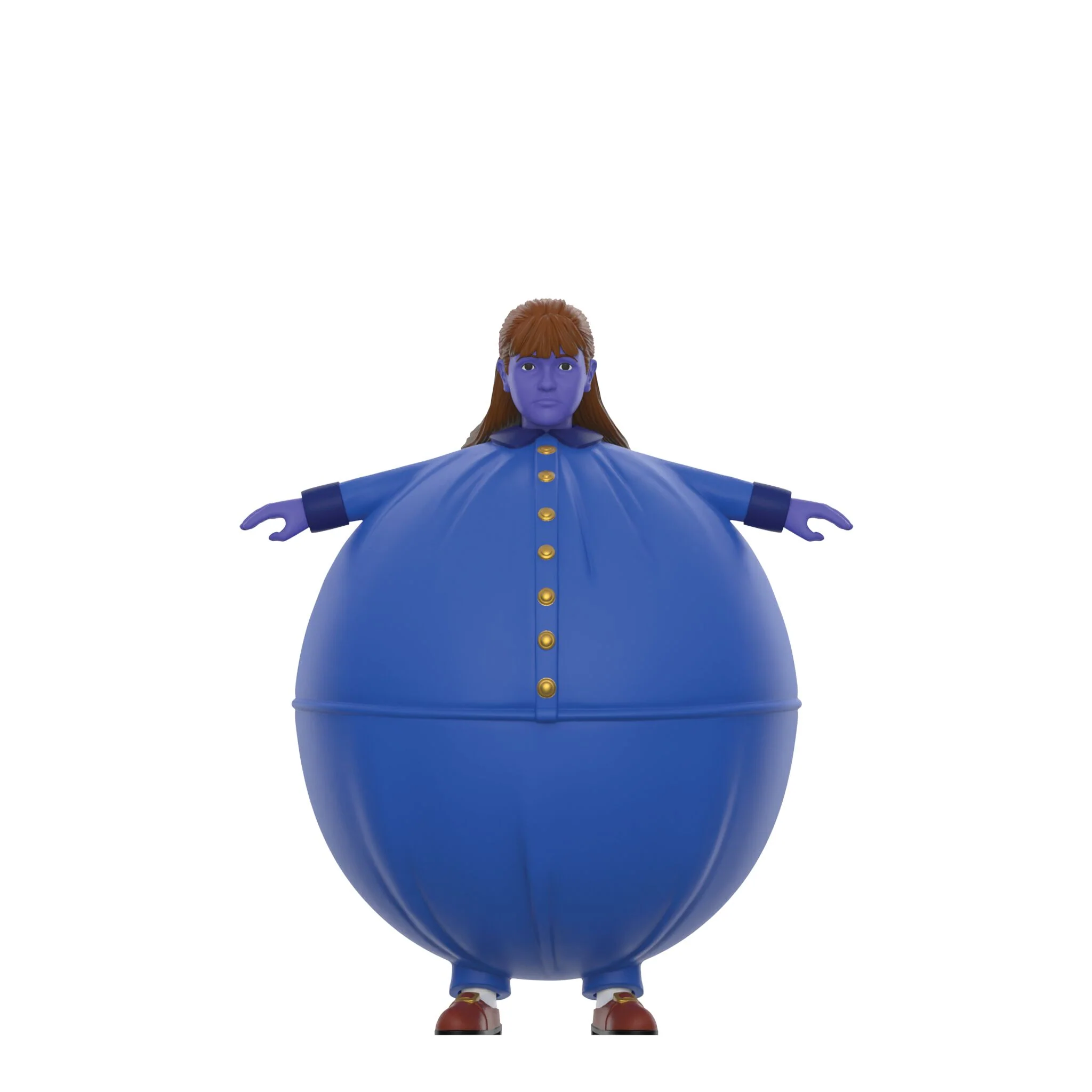 Willy Wonka & the Chocolate Factory ReAction Figures Wave 03 - Violet Beauregarde (Blueberry) - Image 5