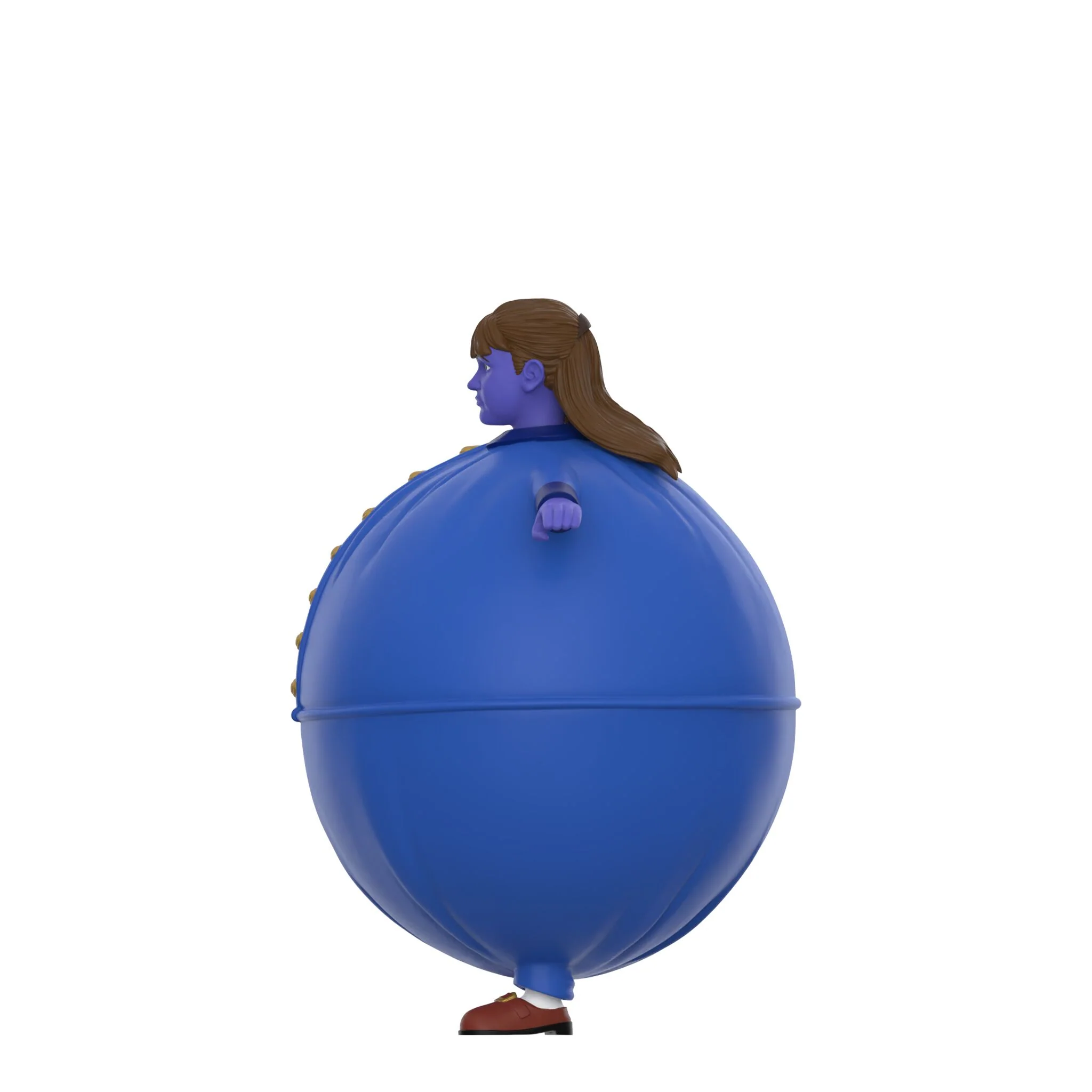 Willy Wonka & the Chocolate Factory ReAction Figures Wave 03 - Violet Beauregarde (Blueberry) - Image 6